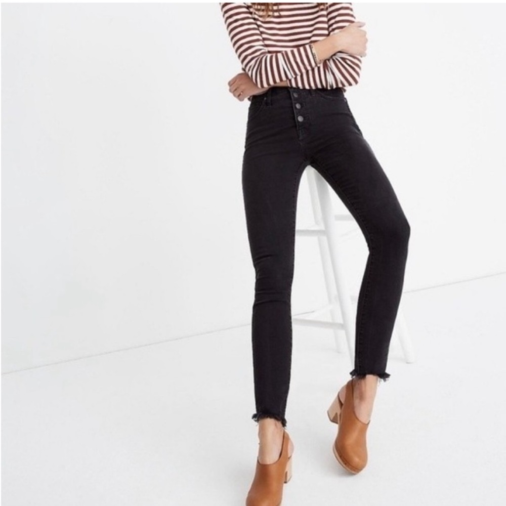 Madewell 10” High- Rise Skinny Jeans - Picture 2 of 16